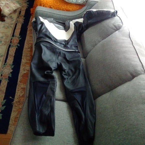 Leather Motorcycle suit - 2*piece EU SZ 54 - Picture 4 of 7